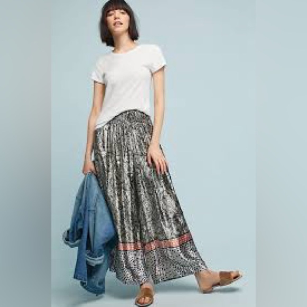 Blank London Anthropologie Velvet Dove Wide Leg Pants XS EUC - Picture 2 of 11